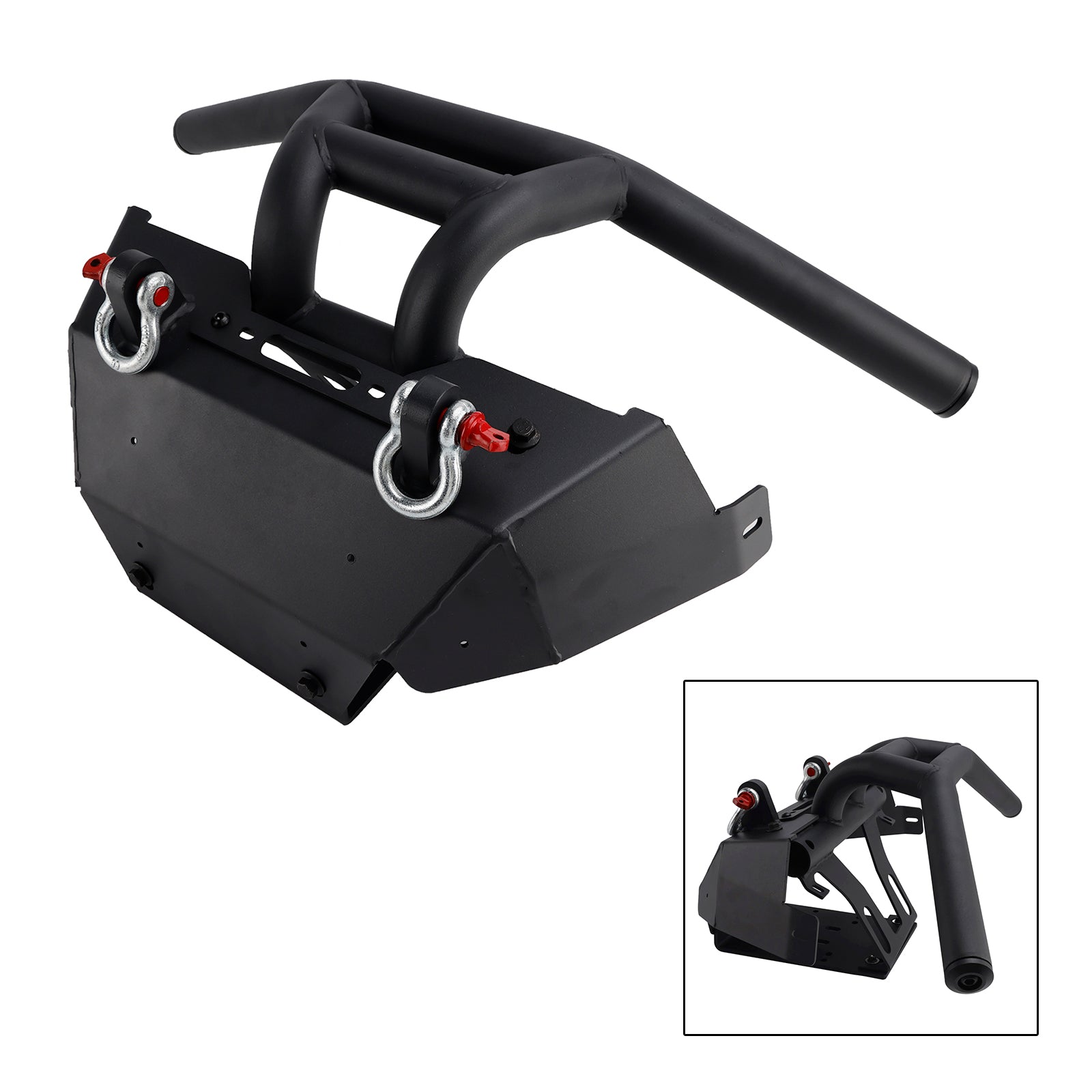 2017-2023 Can-Am Maverick X3 900 Turbo Winch Ready Front Bumper Mount Set