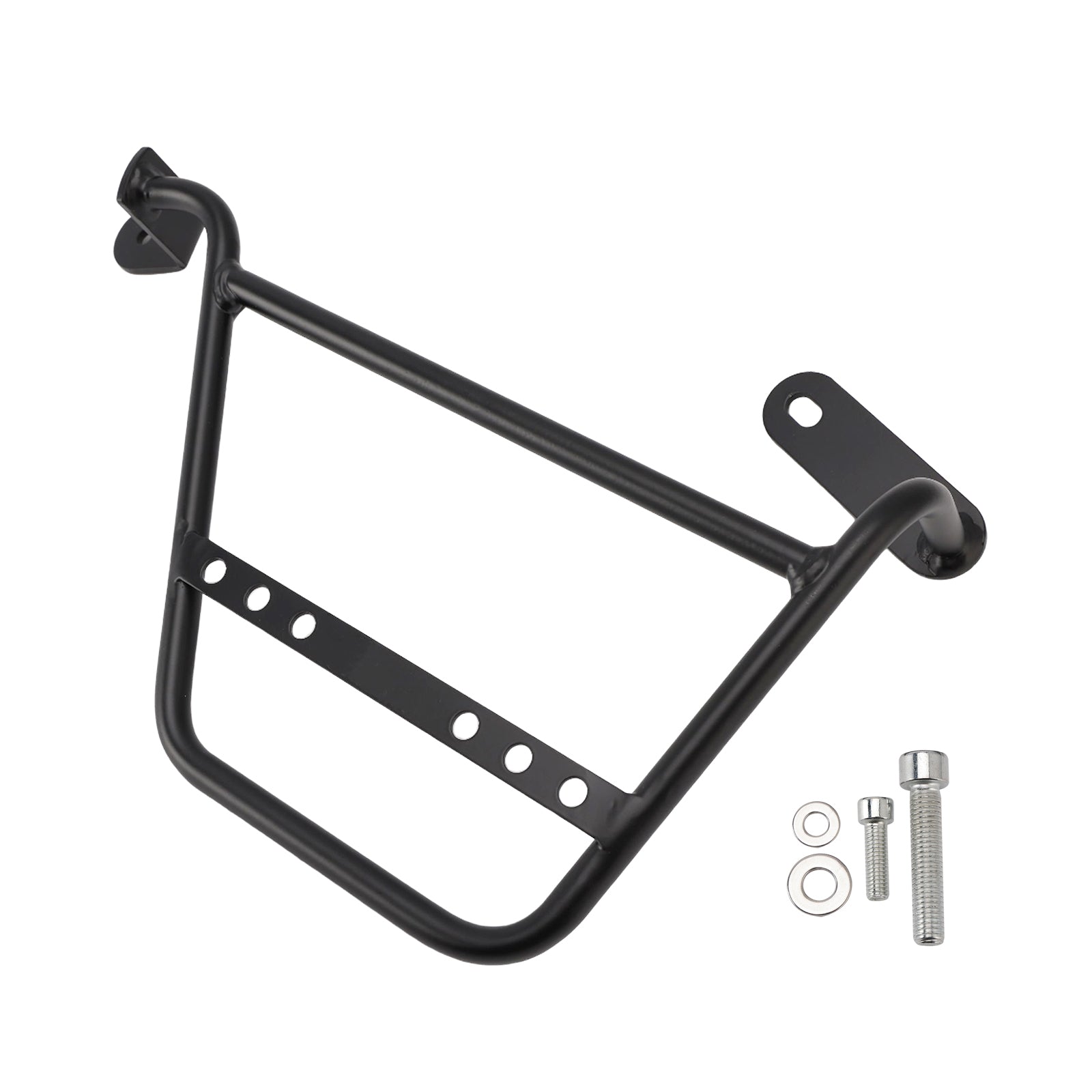 21-24 Guzzi V7 750Cc Luggage Rack Side Saddle Bag Mount Bracket Black Left