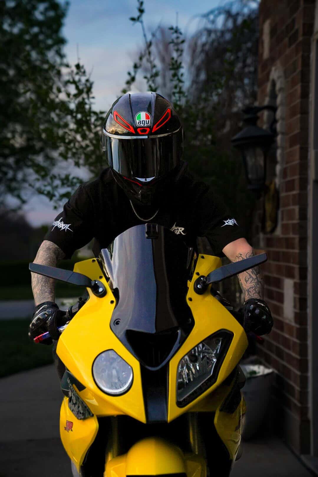 Amotopart 2009-2014 BMW S1000RR Yellow&Black Fairing Kit