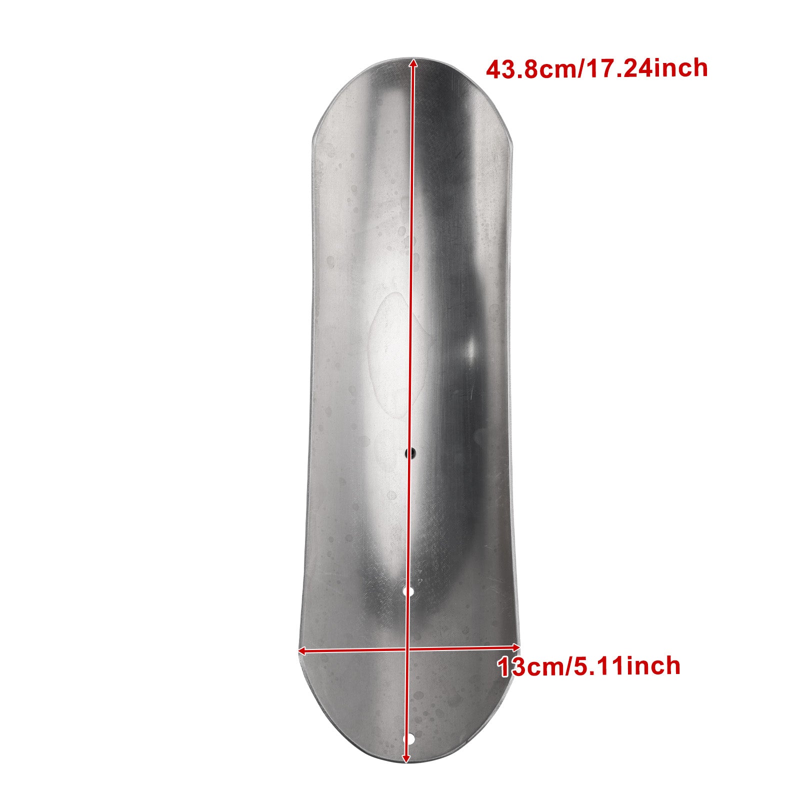 10-16 Parafango anteriore in acciaio speciale MOTO GUZZI V7 II Stone Classic
