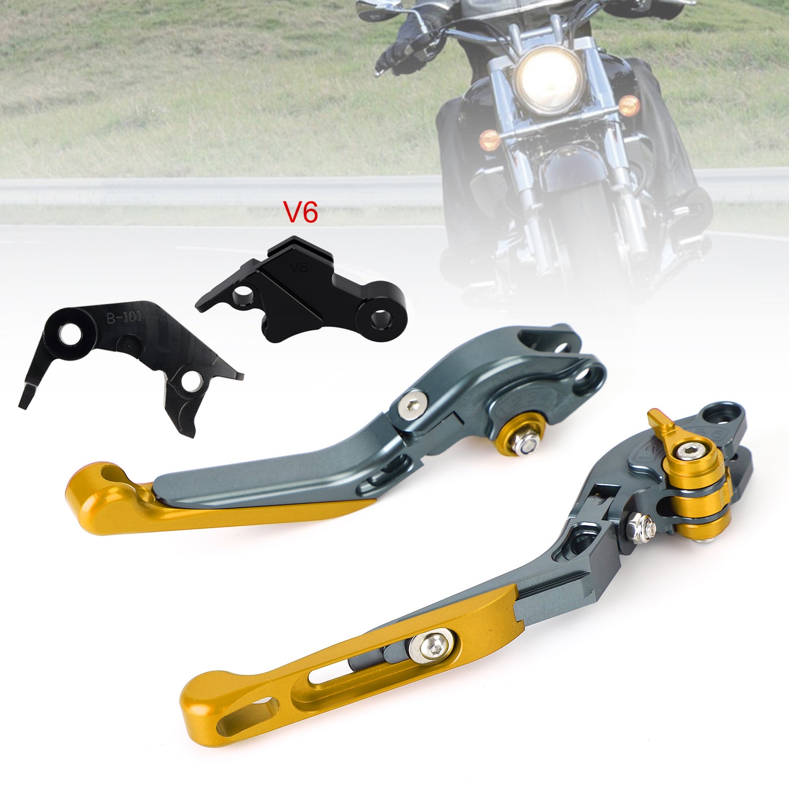 2024-2025 Yamaha XSR900 XSR900GP MT-09 Adjustable Clutch Brake Lever fit
