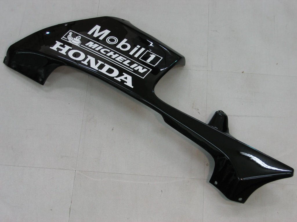Kit carena Amotopart 2005-2006 Honda CBR600RR Style1 in bianco e nero