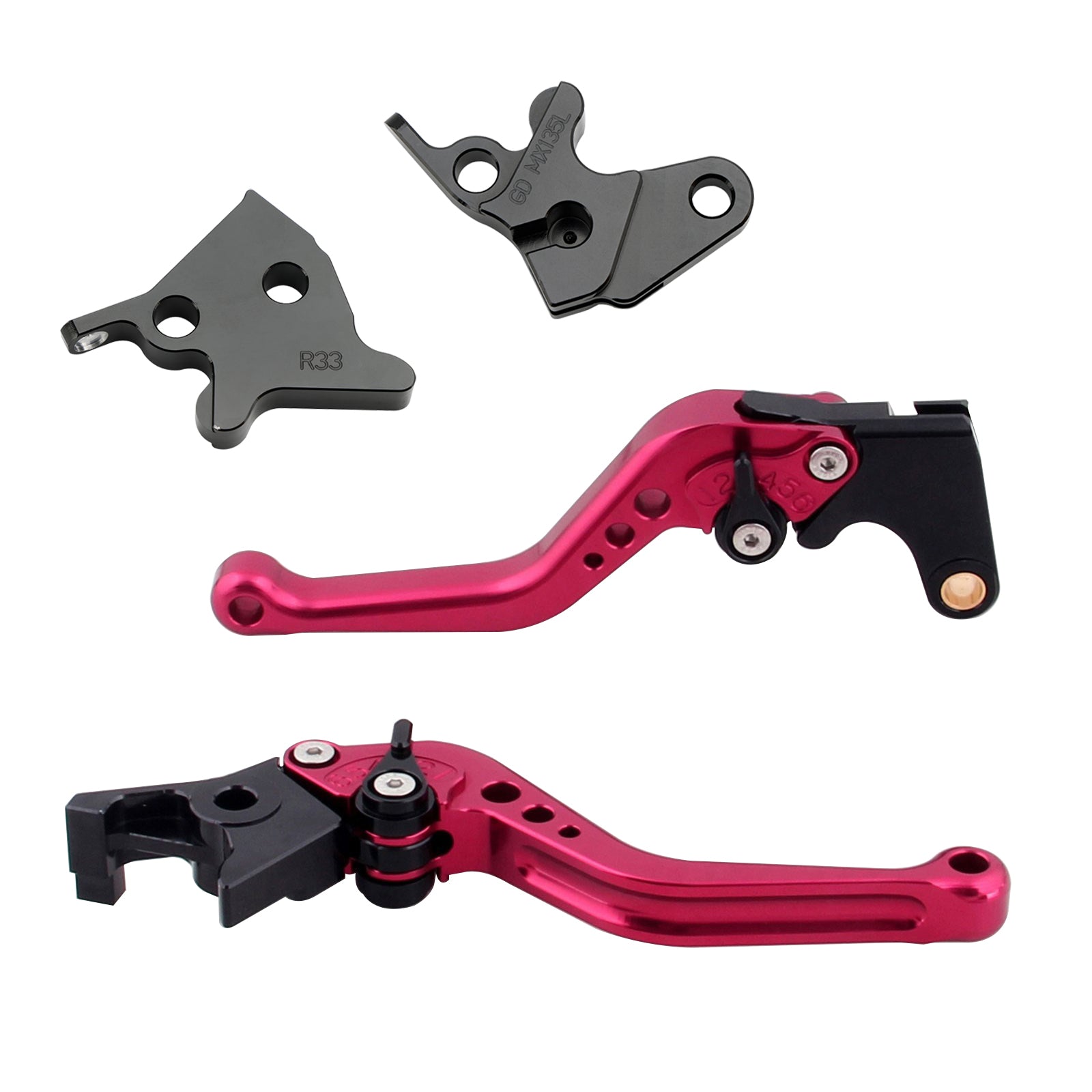 Yamaha YBR125 2005-2014 Nouveau levier de frein à embrayage court