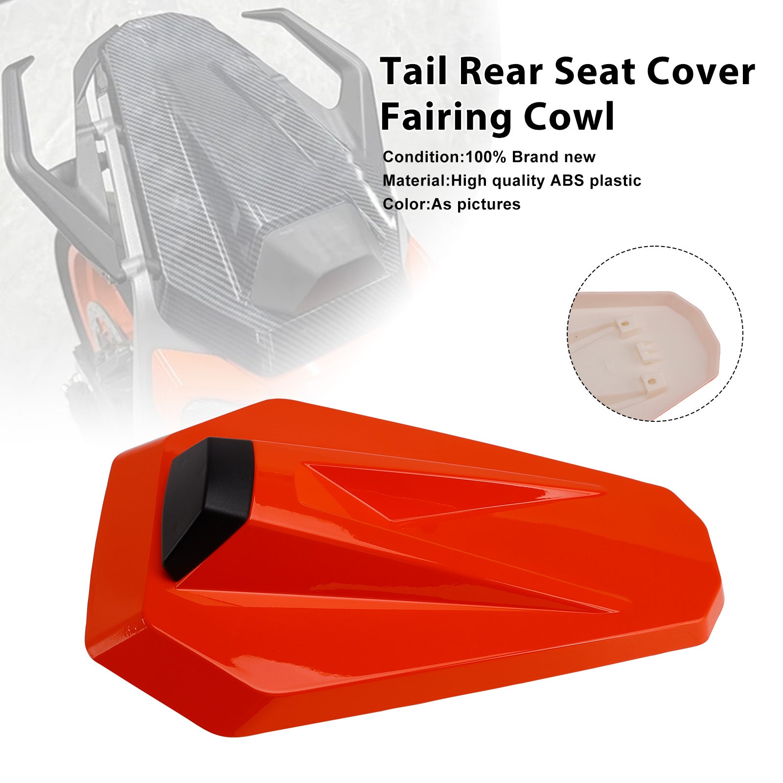 2024-2025 390 DukeTail Rear Seat Cover Fairing Cowl