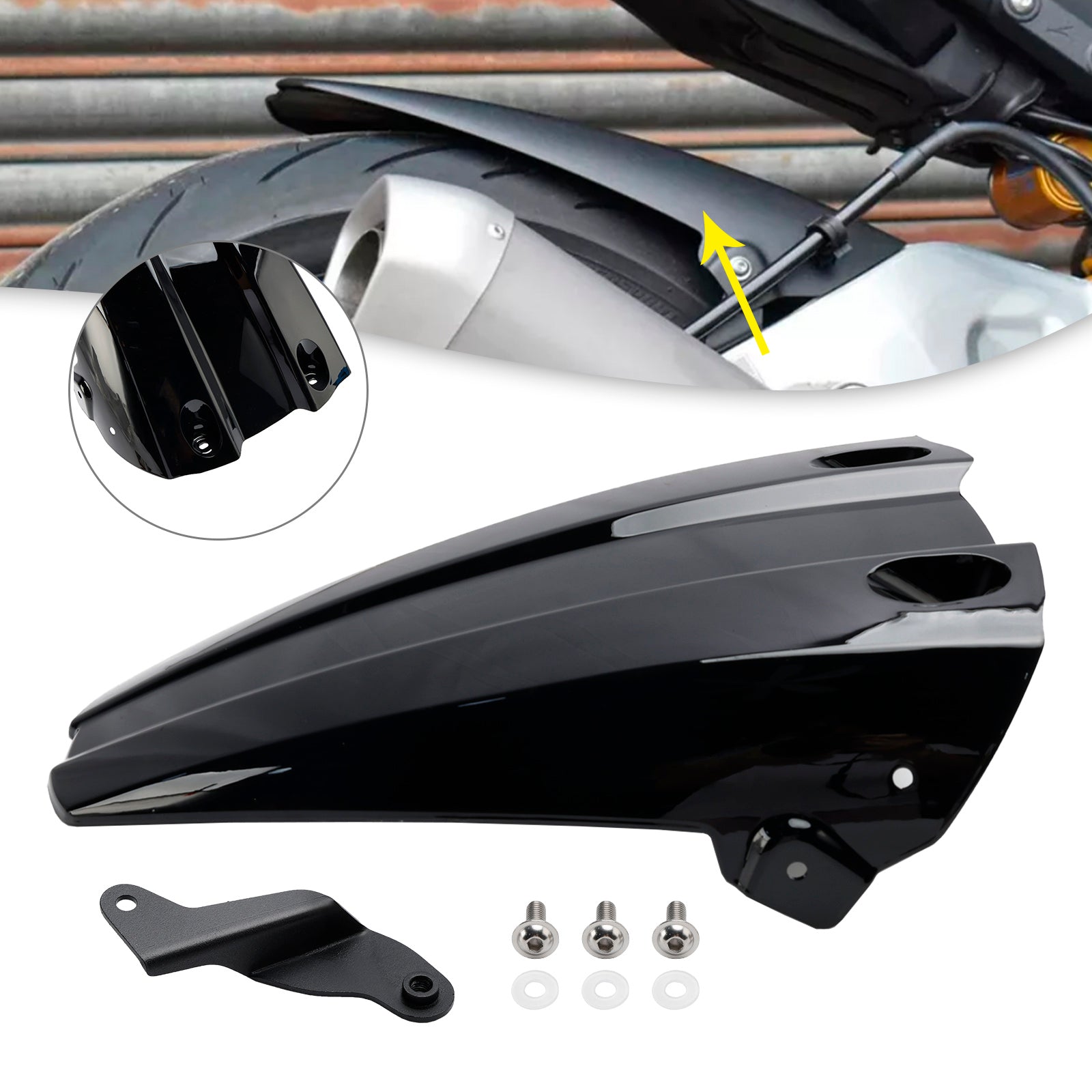 16-24 Yamaha MT-10 / SP MT10 Rear Fender Mudguard Fairing