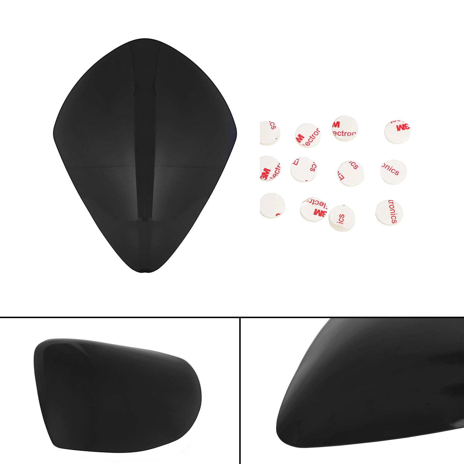 07-08 Suzuki Gsxr1000 Gsxr 1000  Front Headlight Lens Protection Black