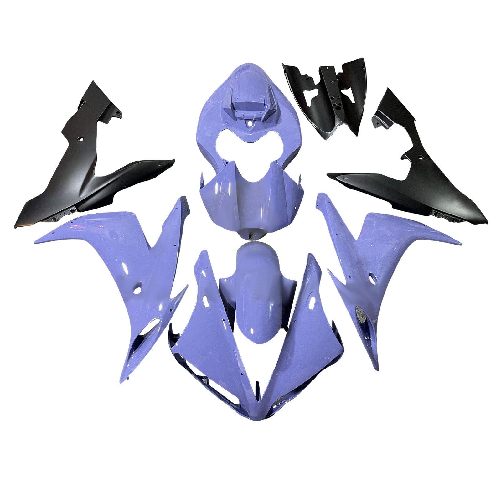 Amotopart 2004-2006 Yamaha YZF-R1 Light Purple Fairing Kit