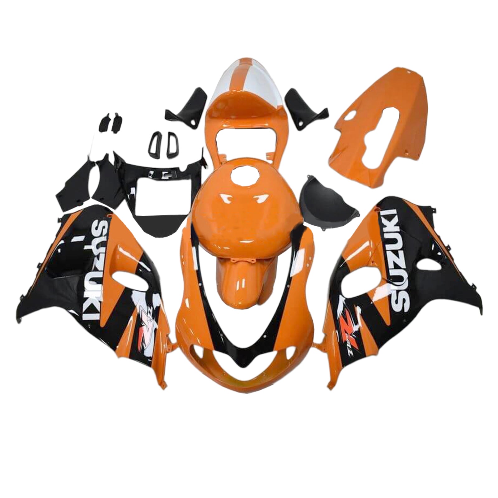 Amotopart 1998-2003 TL1000R Suzuki Orange&Black Fairing Kit