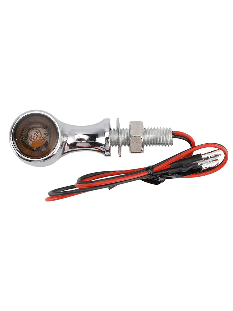 Universal Motorcycle 12V LED Turn Signal Indicator Light 8mm