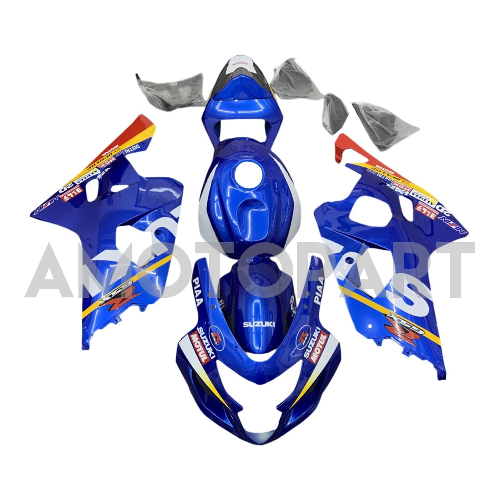 Amotopart 2004-2005 Suzuki GSXR 600/750 Fairing Kit Collection Two