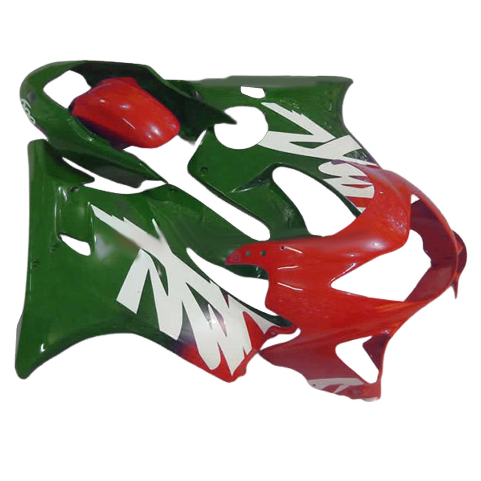 Amotopart 1999-2000 Honda CBR600 F4 Green Red Fairing Kit