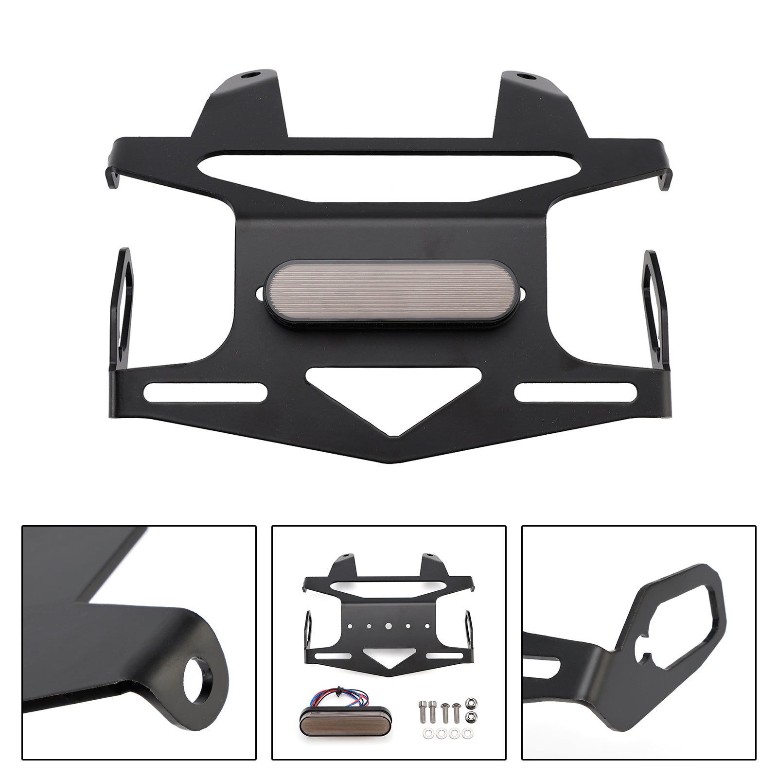 24-25 Kawasaki Eliminator 400 450 500 License Plate Holder Frame Bracket