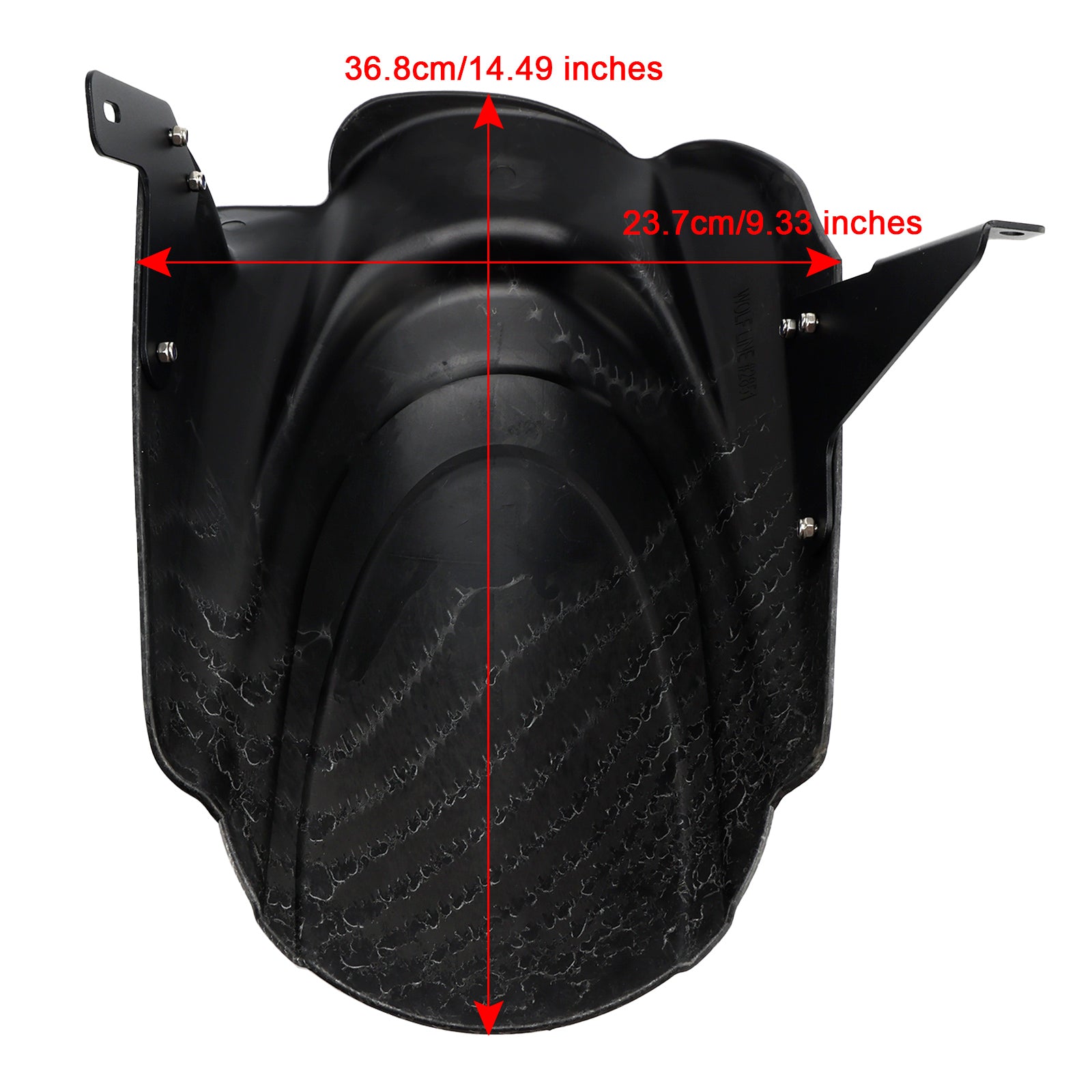 2015-2025 Kawasaki Versys 650 Kle650 Carbon Rear Hugger Fender Mudguard