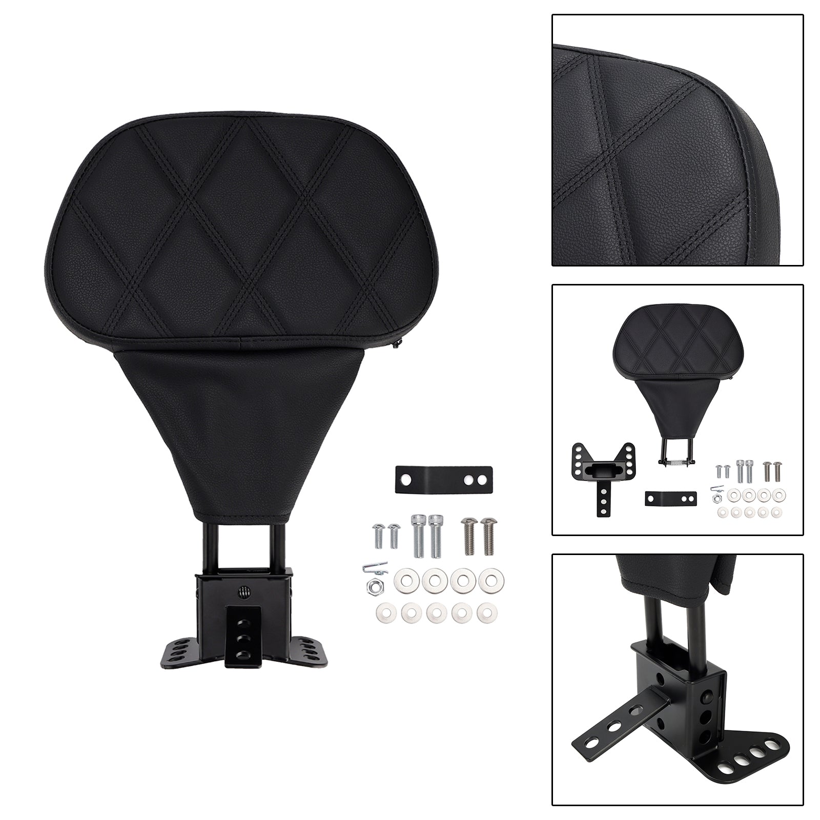 Street Electra Road Glide Road King Tri Glide 88-08 Driver Backrest pad