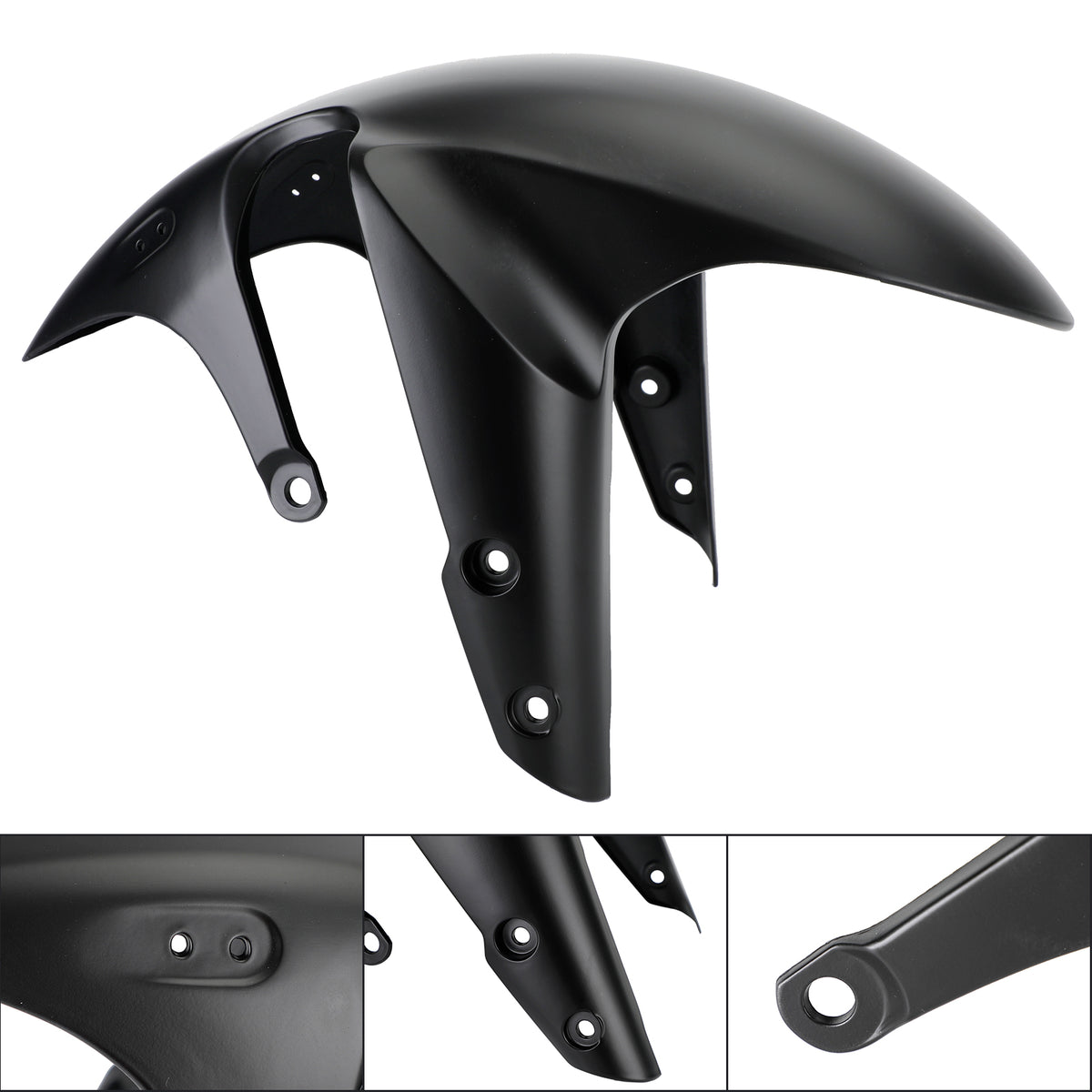 2017-2024 Suzuki GSX-S750 Front Fender Mud Guard Hugger Cowling Fairing Black