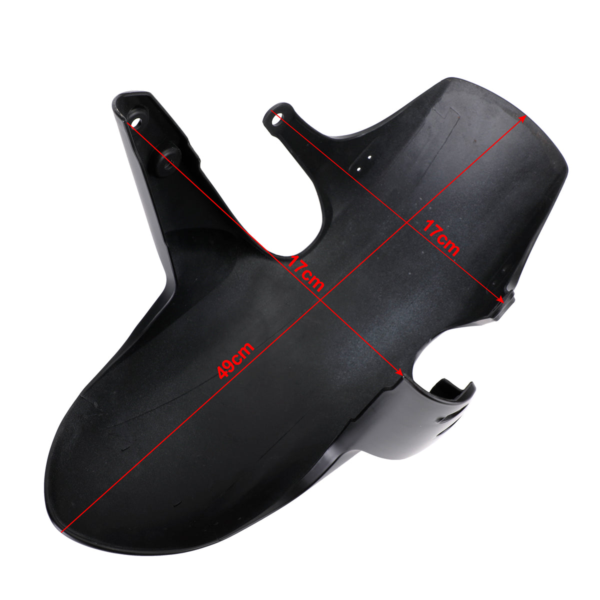 2017-2024 Suzuki GSX-S750 Front Fender Mud Guard Hugger Cowling Fairing Black