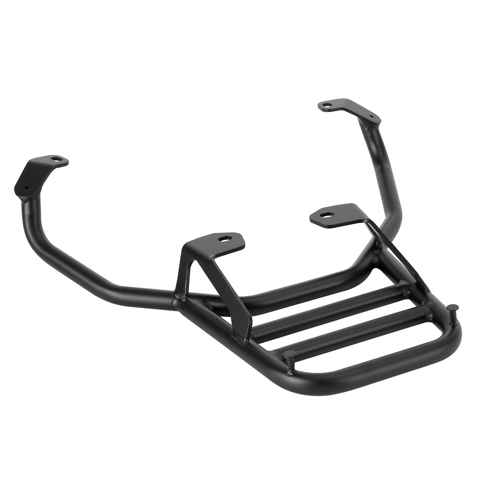 Tube Rear Rack - Black For Piaggio MP3 300 HPE Sport 15-22 Luggage Carry Rack