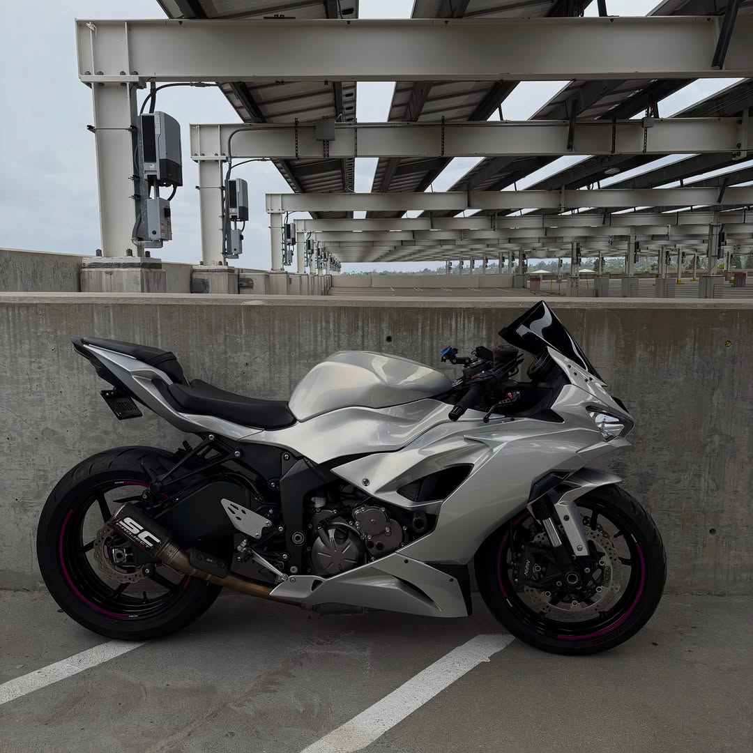 Kit carena sfumata Amotopart 2019-2023 Kawasaki ZX6R