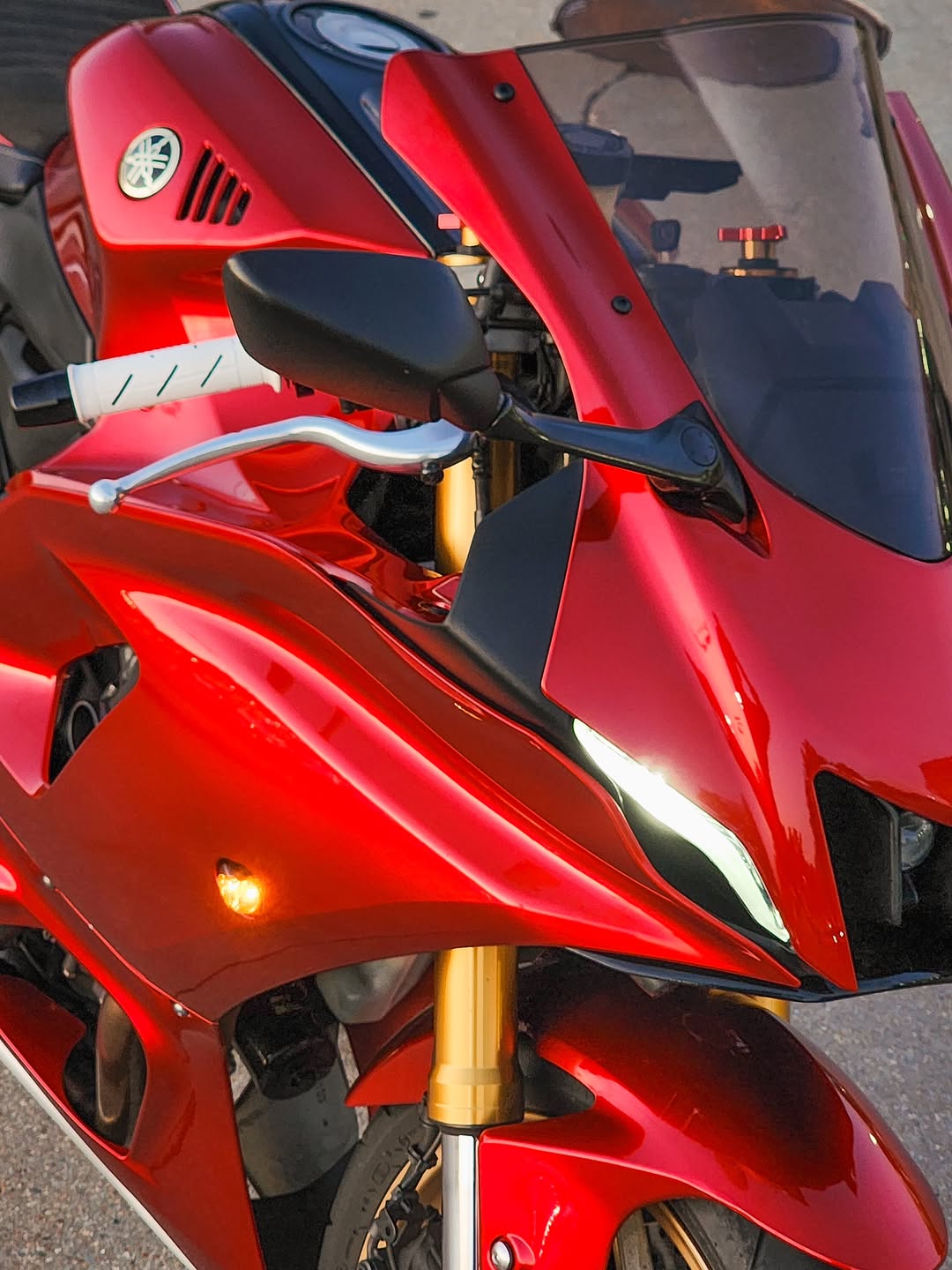 Amotopart 2021-2025 Yamaha YZF-R7 Red Fairing Kit