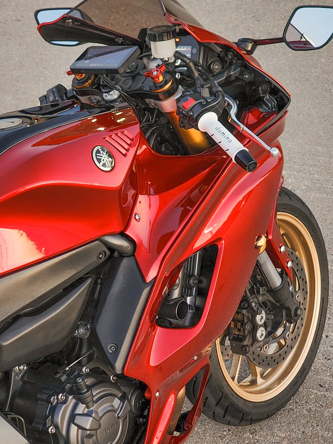 Amotopart 2021-2025 Yamaha YZF-R7 Red Fairing Kit