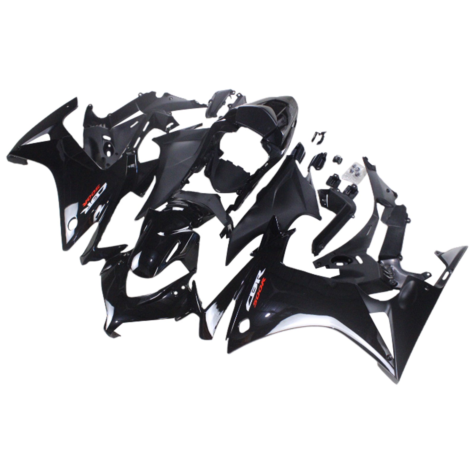 Amotopart 2013-2015 CBR500R Honda Black Fairing Kit