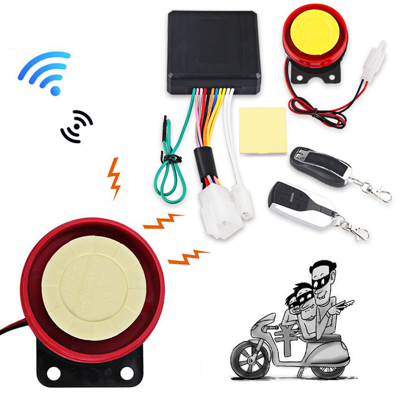 Remote A3 Start Security Engine Motor Anti-theft Control Scooter System Alarm GB