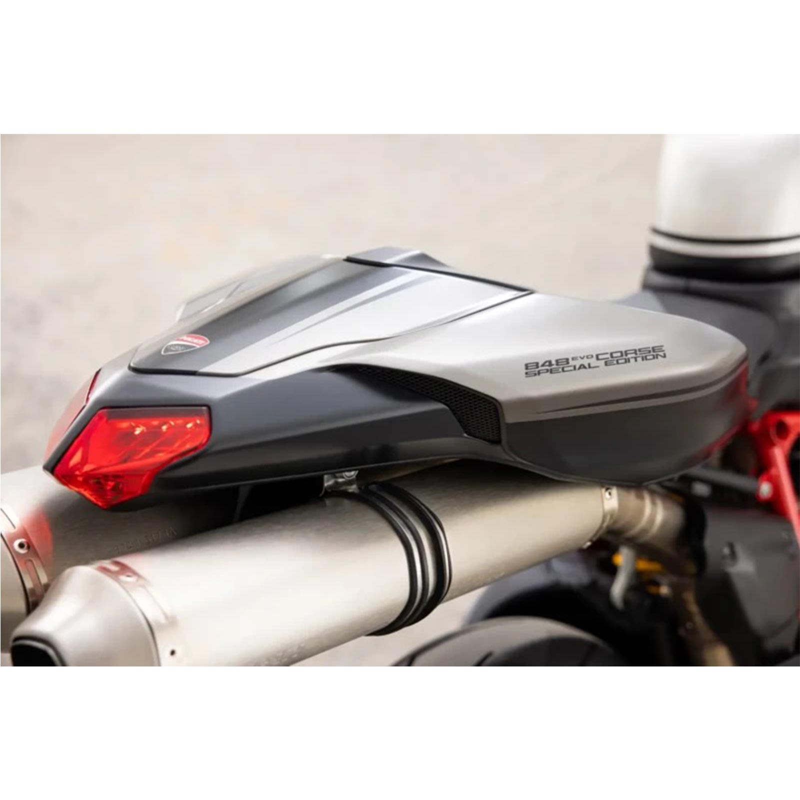 Amotopart 2007-2012 Ducati 1098 1198 848 Schwarz&amp;Grau Style1 Verkleidungssatz