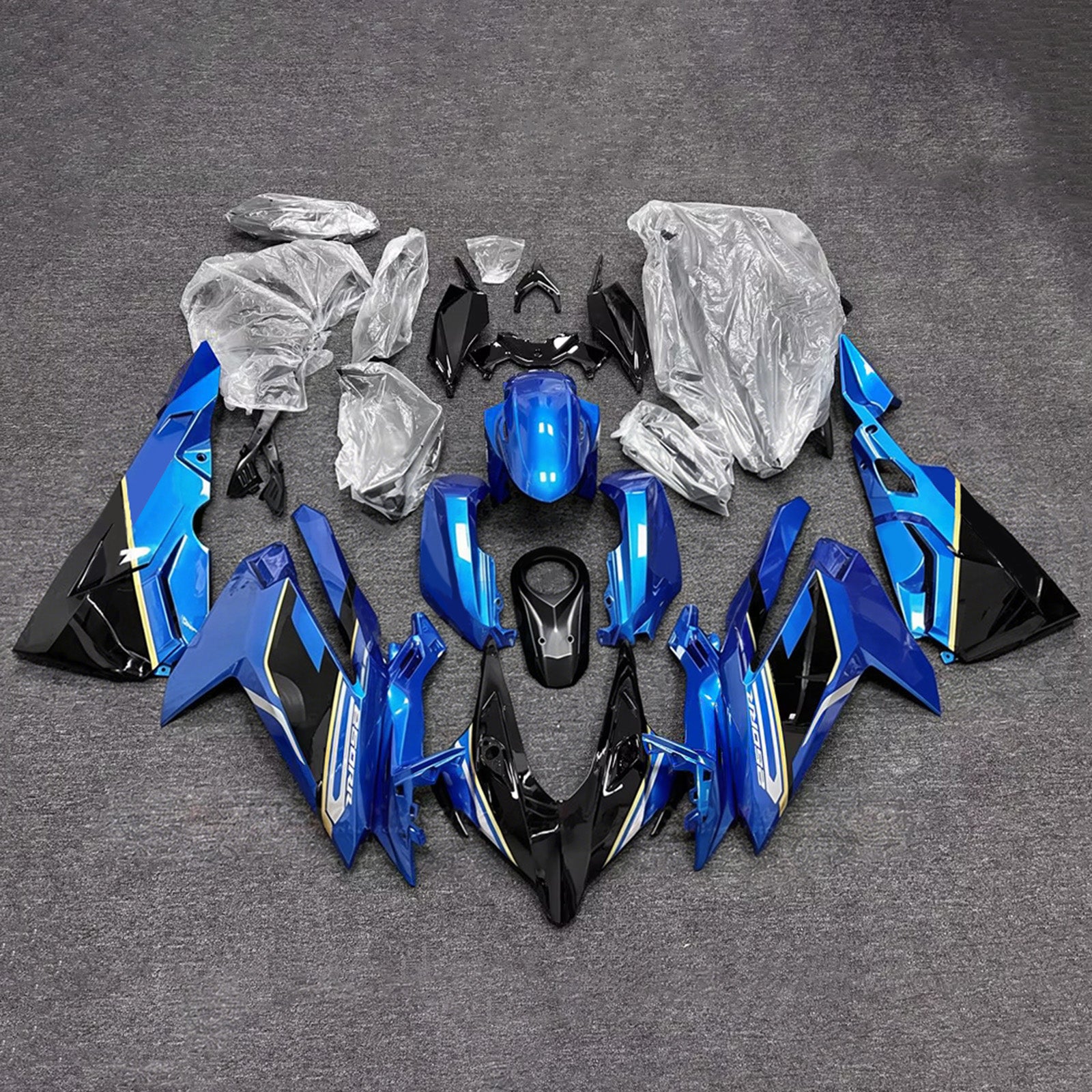 Sada kapotáže Amotopart 2023-2024 Honda CBR250RR modrá/černá