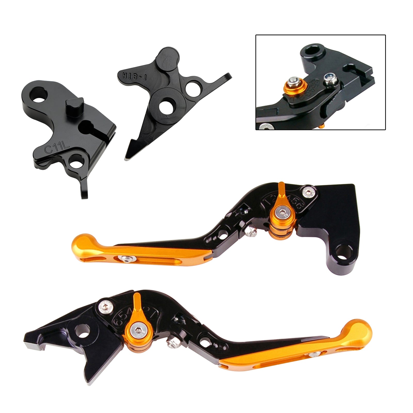 2020-2021 HONDA CRF1100L Africa Twin Regulowane dźwignia hamulca sprzęgła