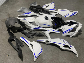 Amotopart 2019-2024 Kit carena Kawasaki Ninja ZX25R ZX4R ZX4RR Nero Bianco