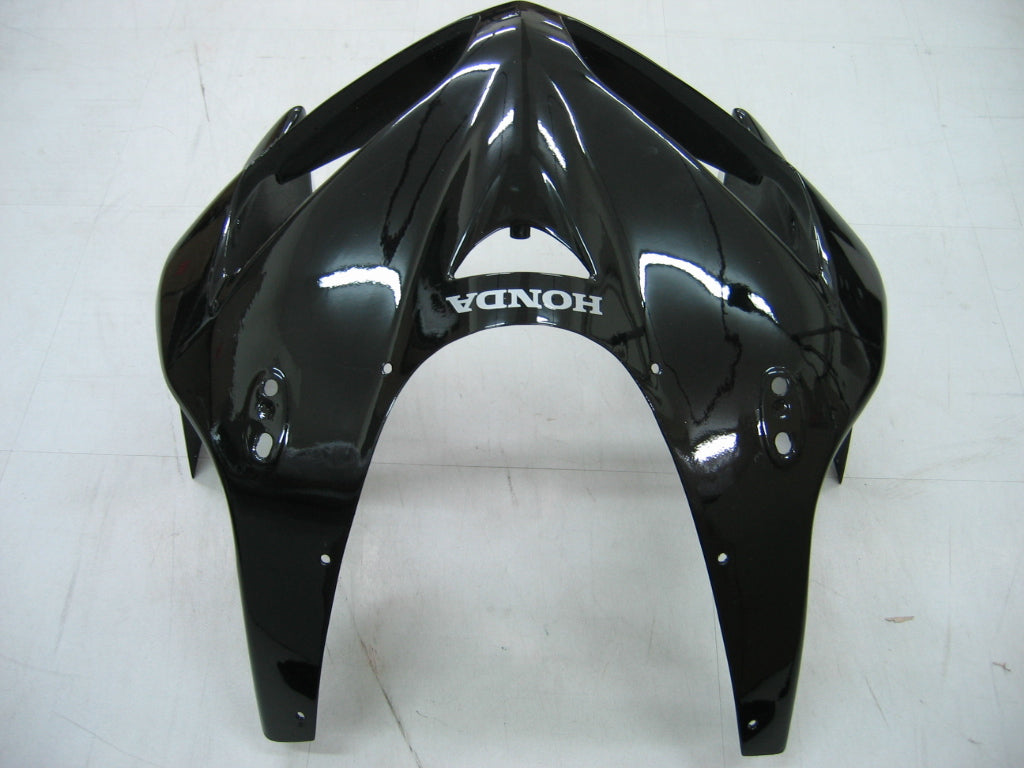 Amotopart 2005-2006 ホンダ CBR600RR ブラック&ホワイト スタイル フェアリングキット