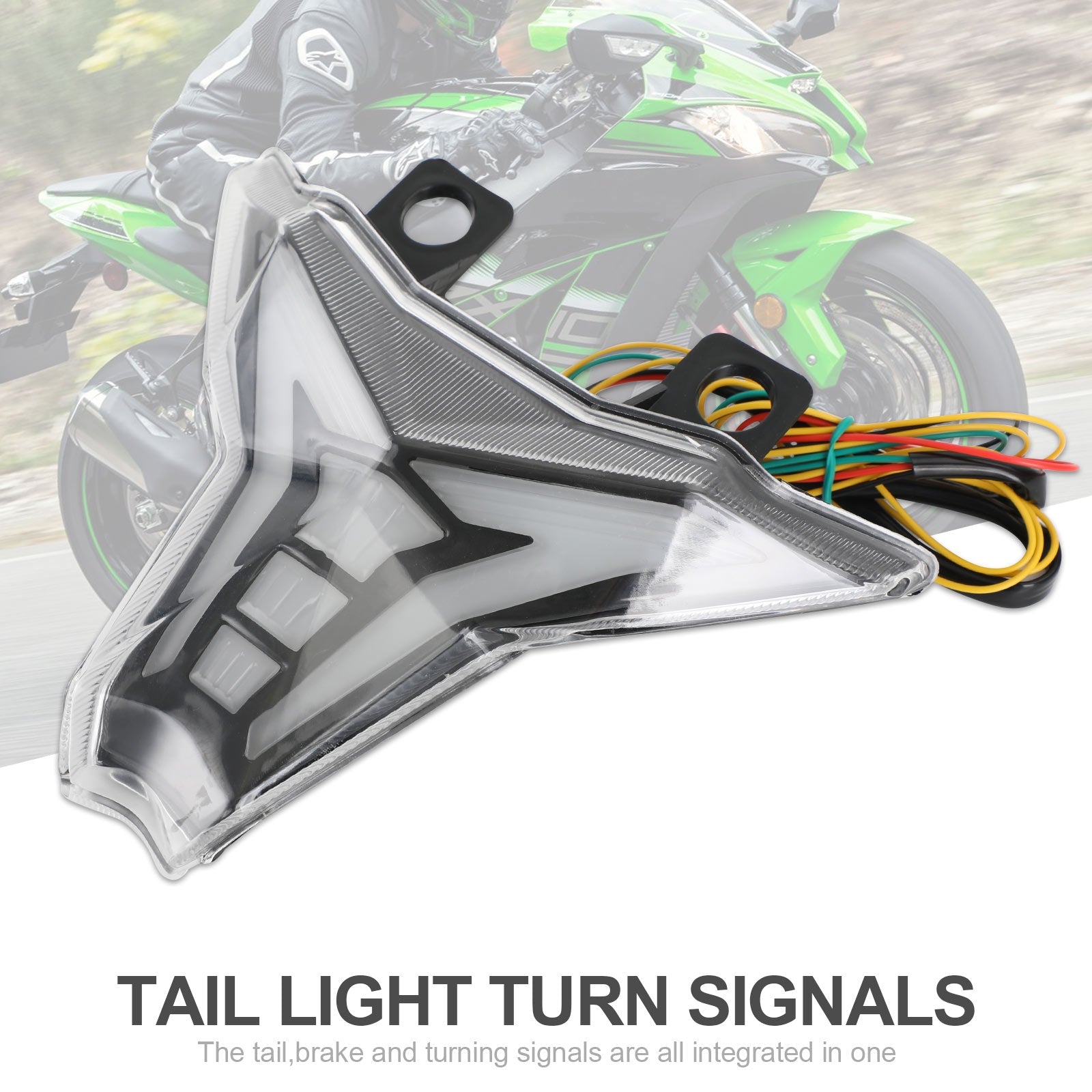 18-22 Kawasaki Ninja 400 / Z400 Integrated Tail Light Turn Signal