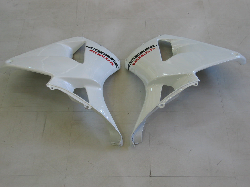 Amotopart 2005-2006 ホンダ CBR600RR レッド&ホワイト Style2 フェアリングキット