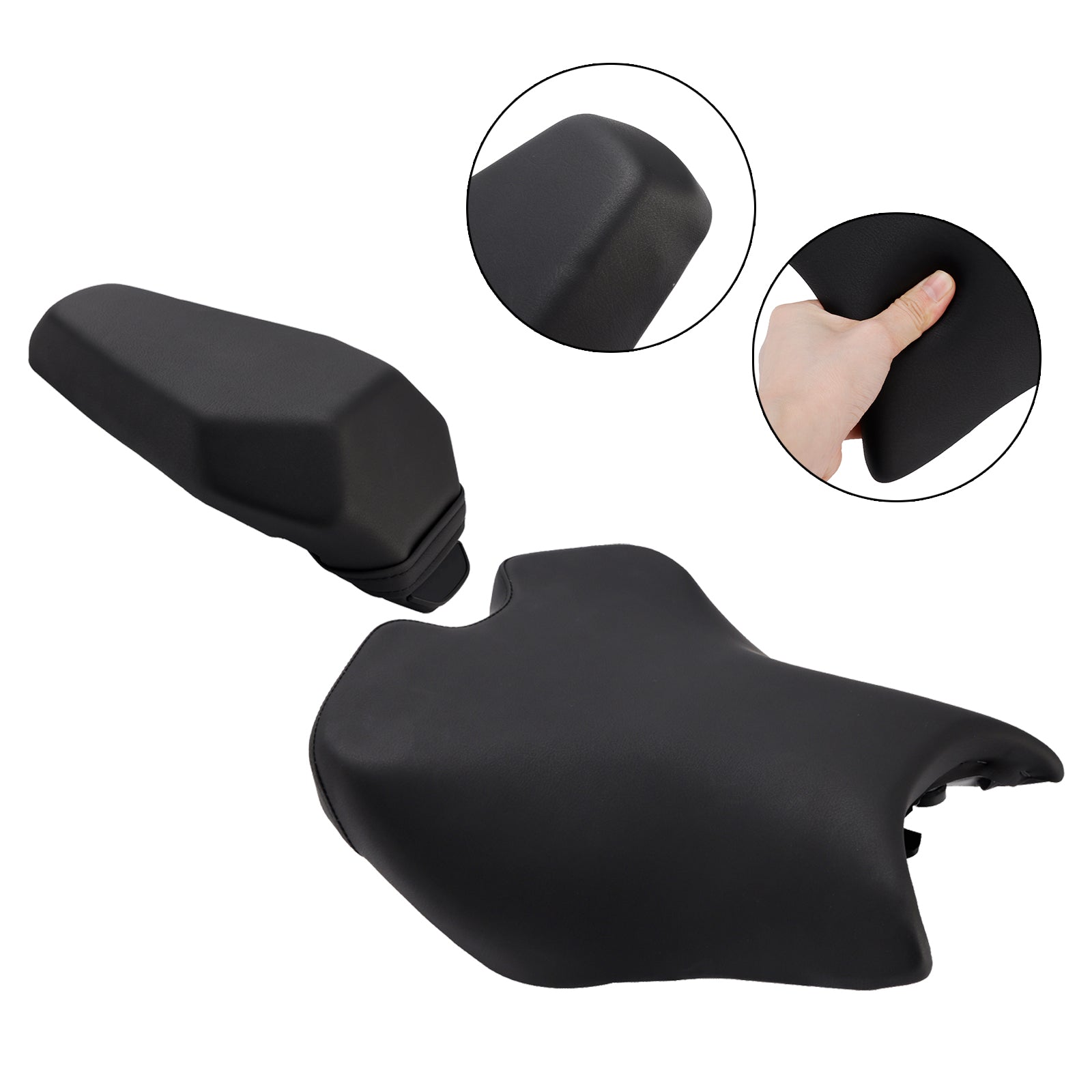 2025 Kawasaki Ninja Z900 Förare&PPassagerarsäte Raider förtjockat kit svart