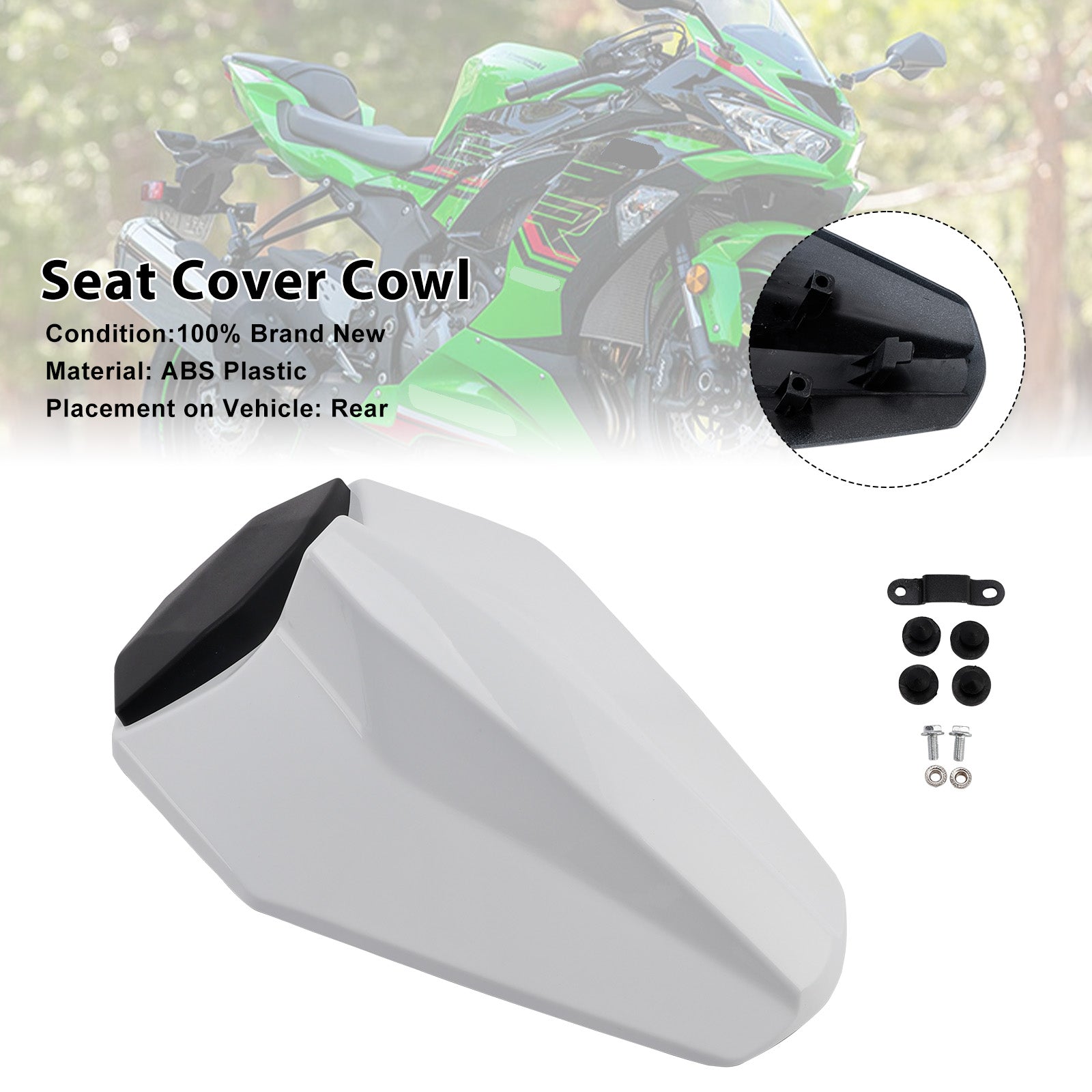 Kawasaki ZX25R ZX4R ZX4RR 20-25 Racing Tail Rear Seat Fairing Cowl