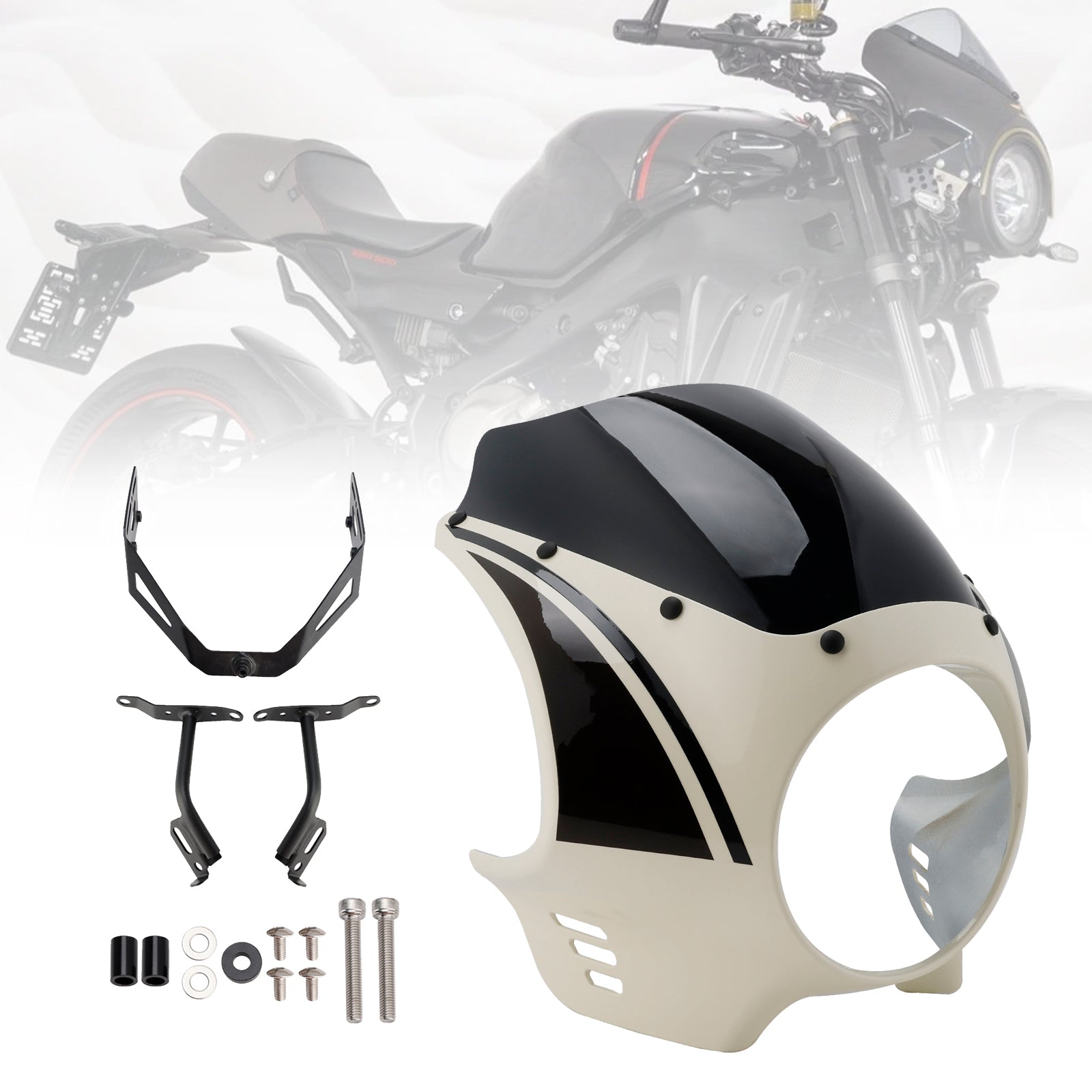 Yamaha XSR900 2022-2025 Headlight Fairing Windshield WindScreen