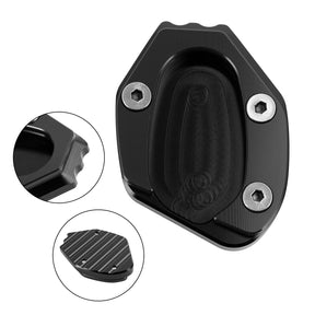 19-21 velocidades Twin 1200 y 16-19 Thruxton 1200/R Kickstand Ampliar placa almohadilla