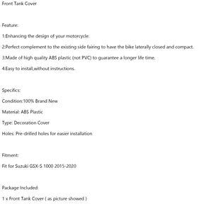 Vordere Tankabdeckung für Suzuki GSX-S 1000 2015–2020