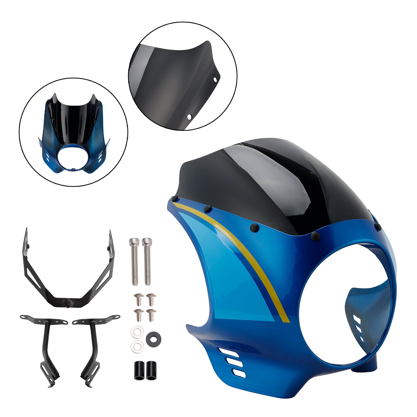 Yamaha XSR900 2022-2025 Headlight Fairing Windshield WindScreen