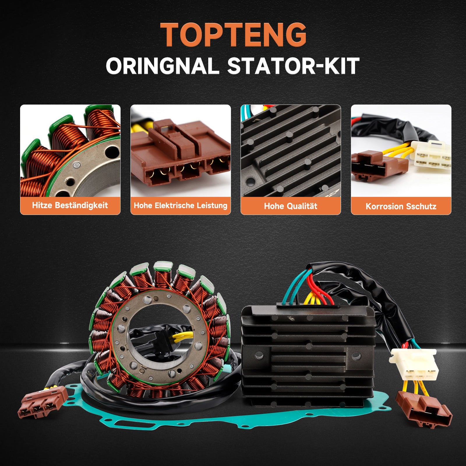 04-08 Aprilia RSV1000R Generator Statorspannungsregler und Dichtung AP0685330 AP8127144