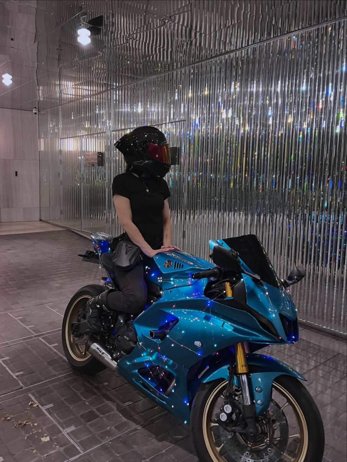 Amotopart 2021-2025 Yamaha YZF-R7 Blue Fairing Kit