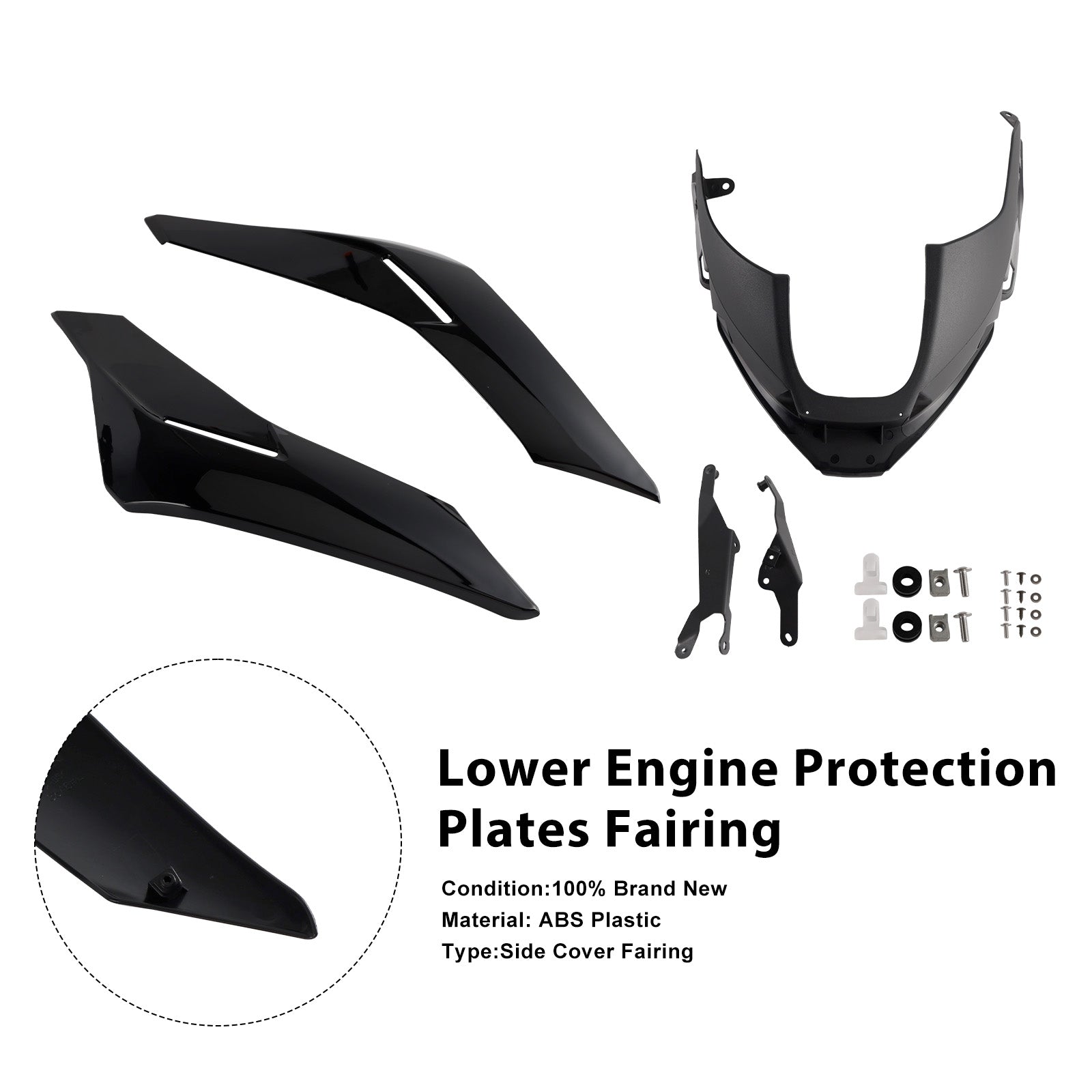 2023-2025 Street Triple 765 R/RSEngine Lower Belly Pan Panels Guard Fairing