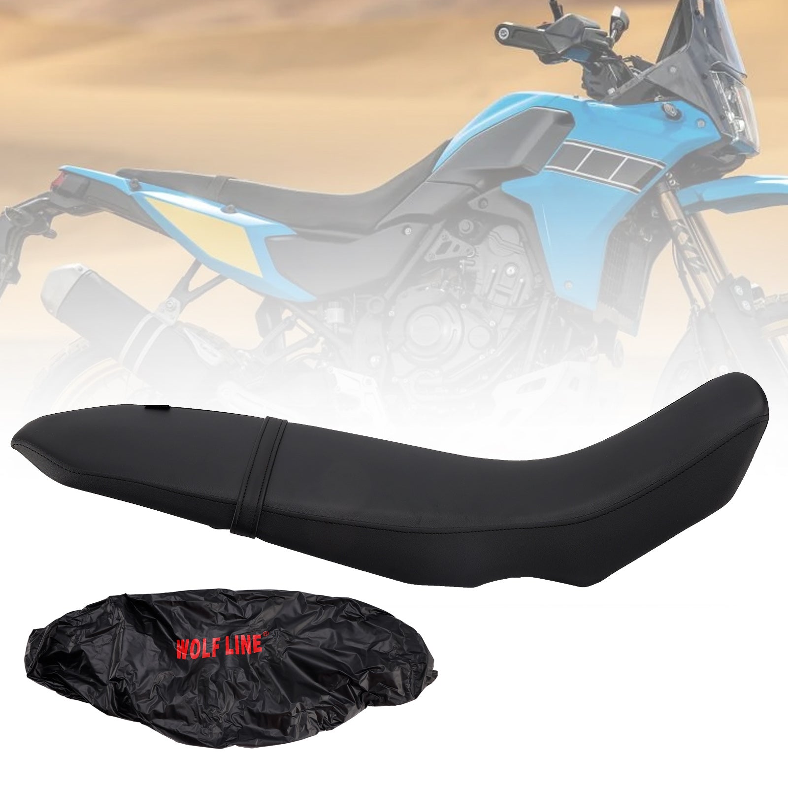 2025 Yamaha Tenere 700 T700S Front Raider Seat Driver Cushion Pu Fit