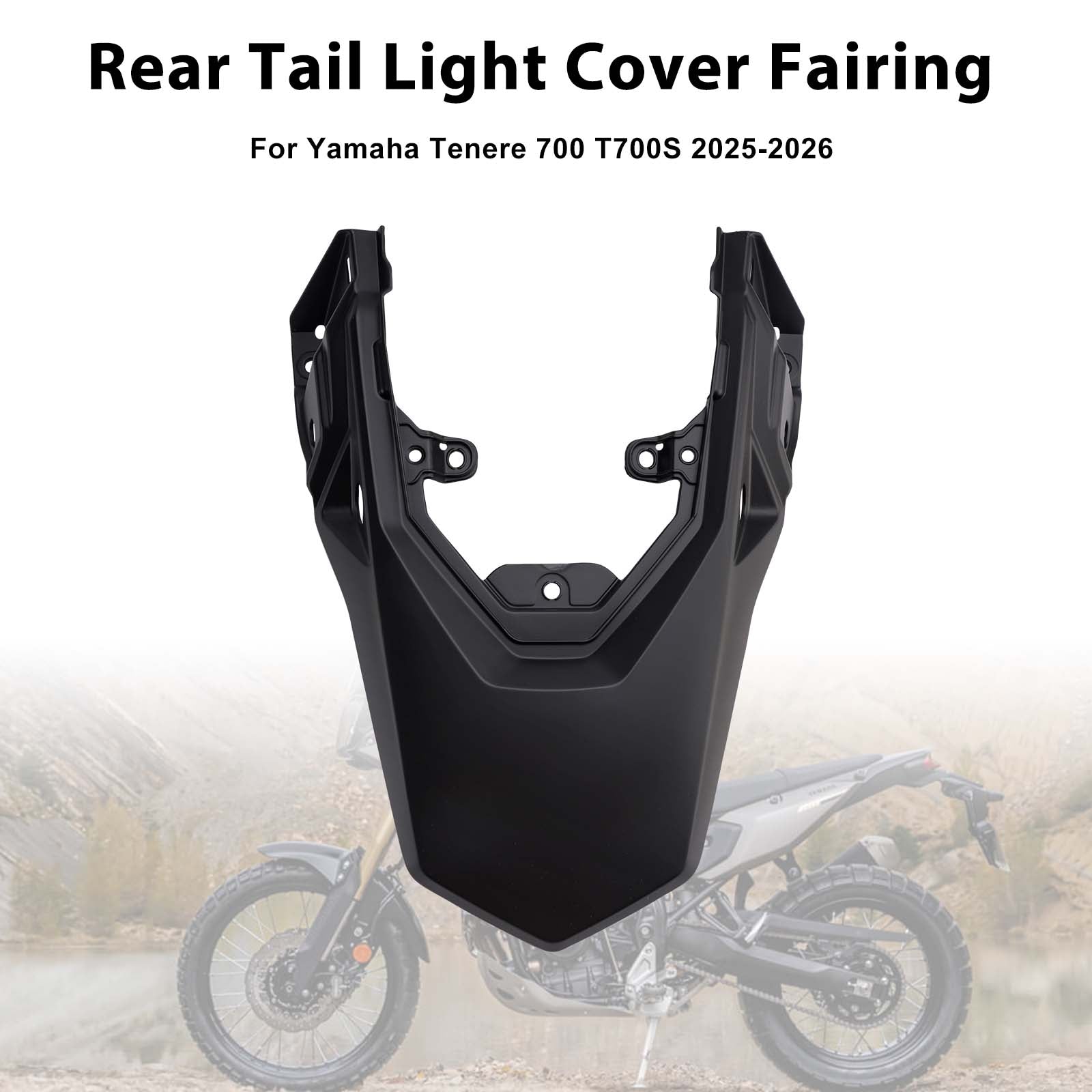 2025-2026 Yamaha Tenere 700 T700S Rear Tail Light Cover Fairing