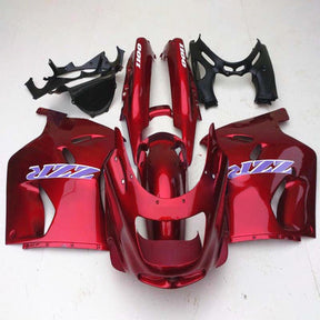 Amotopart 1993-2003 ZZR1100 Kawasaki Kit carena rosso lucido