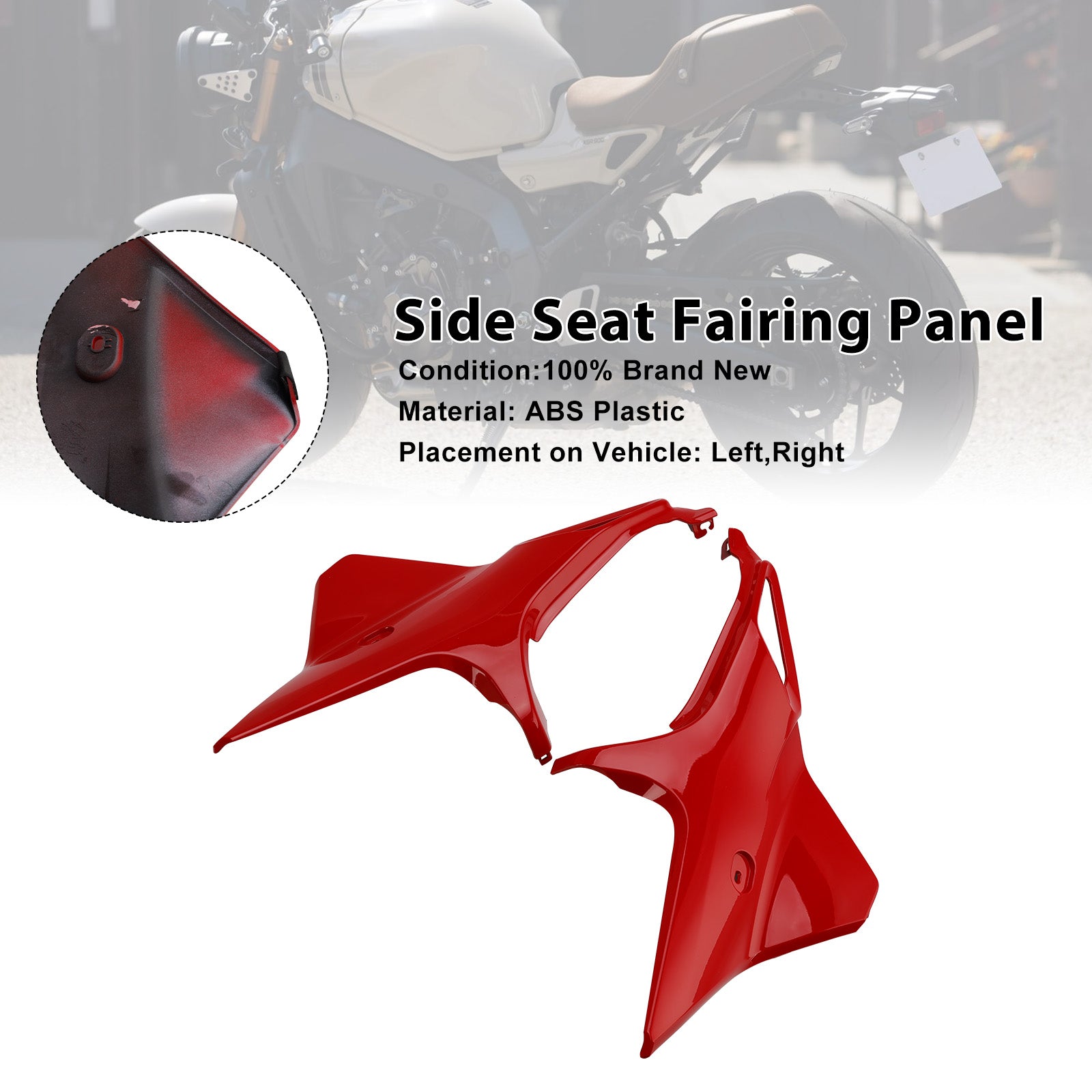 Yamaha XSR 900 XSR900 2022-2025 Side Seat Fairing Panel Cowl
