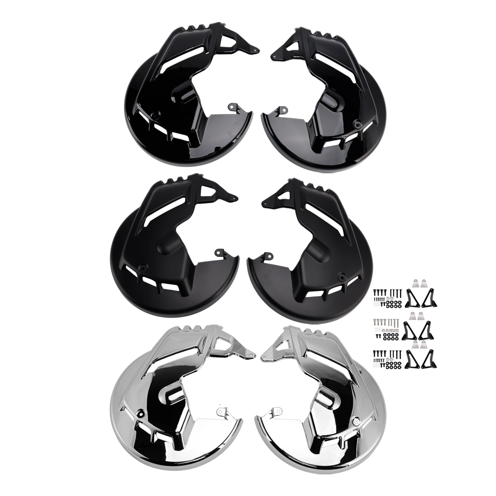 Honda Goldwing GL1800 F6B 01-15 Front Brake Disc Rotor Covers