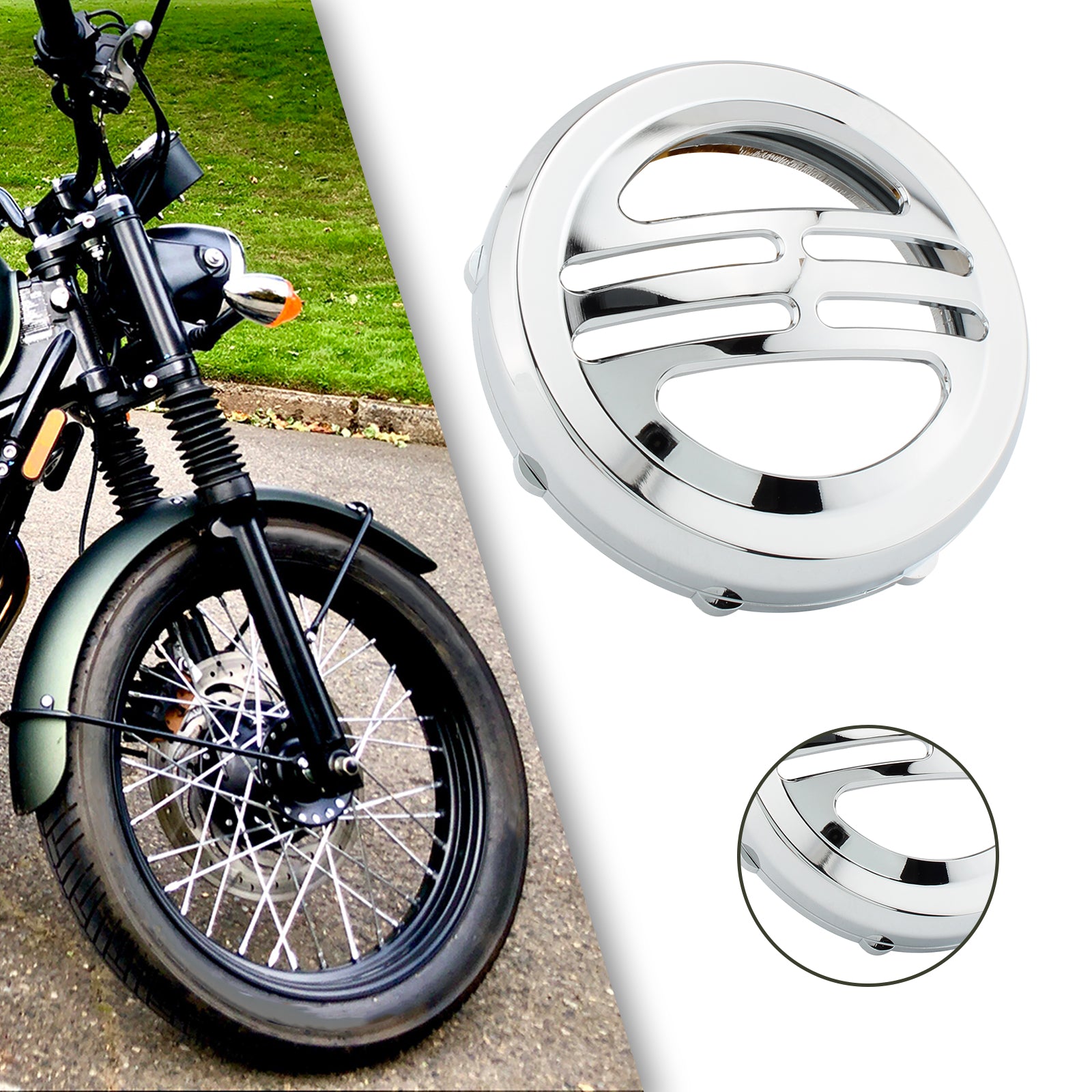 Bobber T120 T100 Street twin Horn Cover Universal Decorative Cover