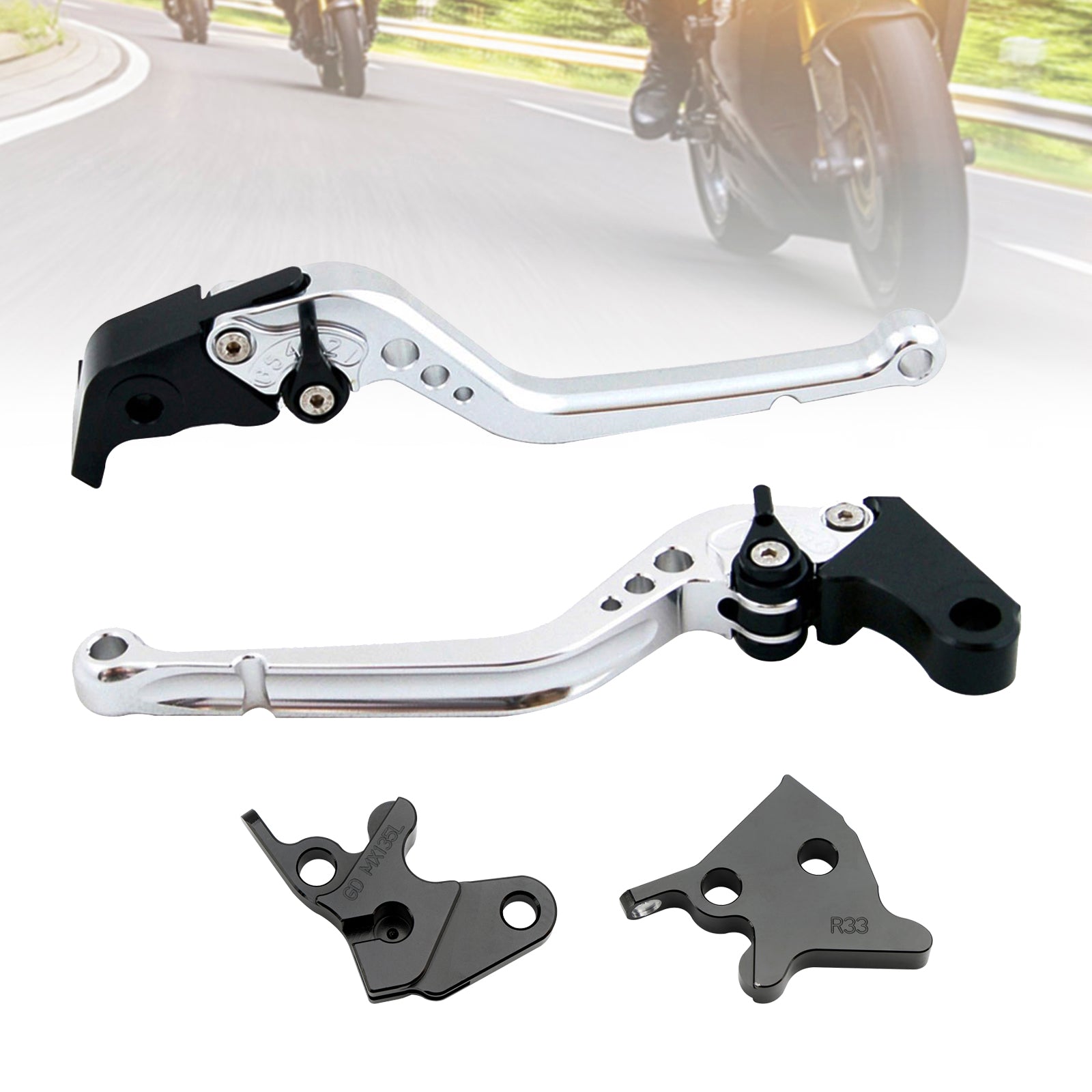 2005-2014 Yamaha YBR125 Langer Kupplungsbremshebel