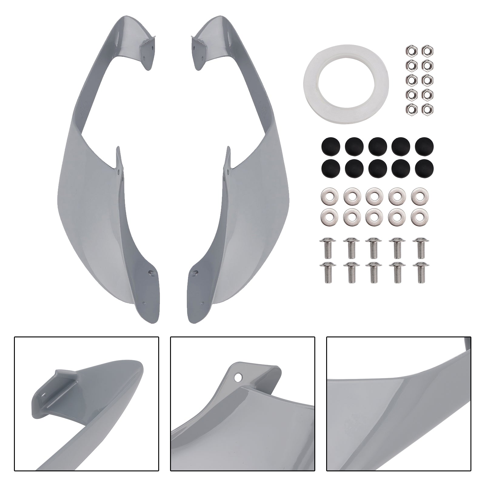 2021-2024 Yamaha YZF R1 R1M Voorzijde Winglets Vleugels Spoiler Kuip